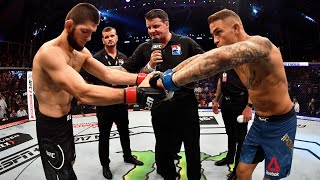 Abu Dhabi Flashback UFC 242  Khabib vs Poirier [upl. by Polivy]