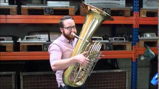 Simon Sailer at Miraphone presents the theme song quotBack to the Futurequot with 4 brass instruments [upl. by Bridwell]