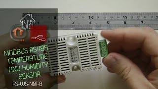 RSWSN018 Modbus Temperature and Humidity sensor [upl. by Marlow]