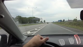 Autofahren lernen Fahren mit Gangschaltung  Fahren in Stadt Teil 44 [upl. by Nithsa845]