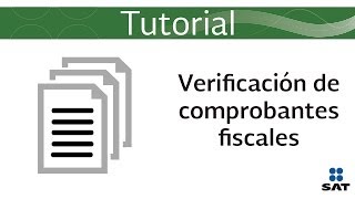 Tutorial Verificación de comprobantes fiscales impresos [upl. by Alodee]