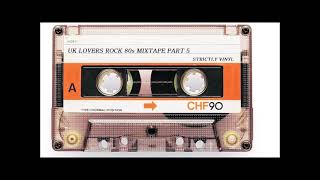 UK Lovers Rock Mixtape 80s Lovers Rock Mix PT 5 [upl. by Nohsar]