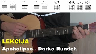 Darko Rundek  Apokalipso  Lekcija za Gitaru [upl. by Pattison223]