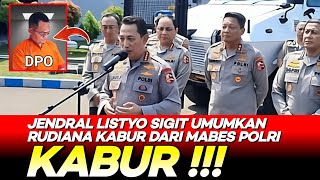 INFO A1 VALID‼️ IPTU RUDIANA KABUR JADI BORONAN PROPAM MABES POLRI SETELAH 3 HARI JALANI PEMERIKSAAN [upl. by Arbmahs]