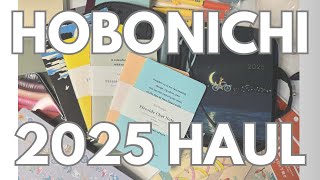 2025 Hobonichi Planner Haul and Unboxing [upl. by Jeanelle]