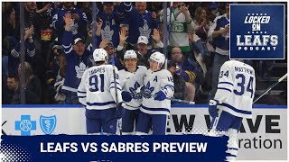 Toronto Maple Leafs invade Buffalo look to close gap on Bruins in Atlantic Division [upl. by Lered344]