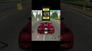 Gearbox Koenigsegg Agera  450Kmh  Car Parking Multiplayer Shorts [upl. by Arvonio231]