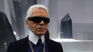 Karl Lagerfeld on the FallWinter 201213 ReadytoWear Show – CHANEL Shows [upl. by Ttelrahc]