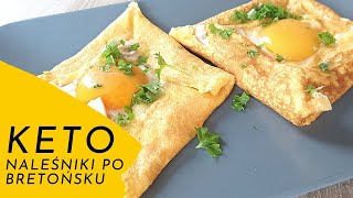 KETO naleśniki po bretońsku [upl. by Dnyletak]