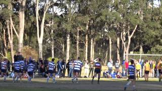 Riverview v Scots 1stXV 2131 2014 GPS rugby r5 [upl. by Lielos135]