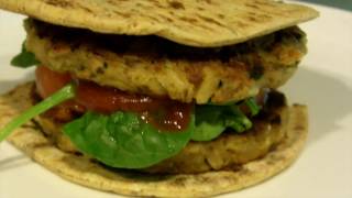 Portabella Garden Burger For Dinner [upl. by Ydnerb]