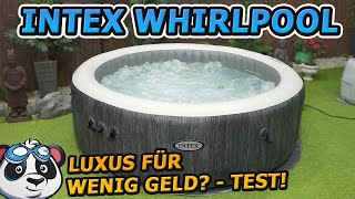 Intex Whirlpool Grewyood Purespa Deluxe im Test Taugt der was [upl. by Rettuc]