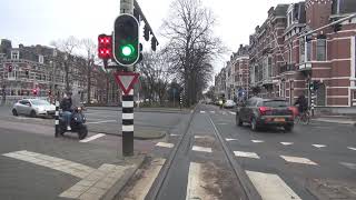 HTM lijn 28 Den Haag Zuiderstrand  Voorburg Station  2019 [upl. by Rahman]