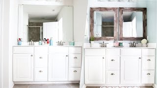 Master Bathroom Organization and Updates [upl. by Terriss452]