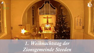 LIVE 1 Weihnachtstag  SELK Steeden [upl. by Hsuk]