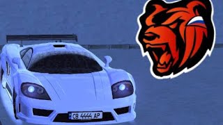 Saleen s7 на Блэк Раша Конкурент Ferrari F40 [upl. by Odlavu]