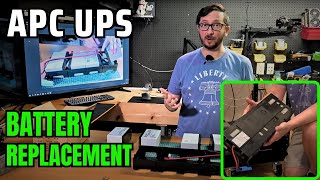 How to Replace APC UPS Batteries RBC [upl. by Ajroj]