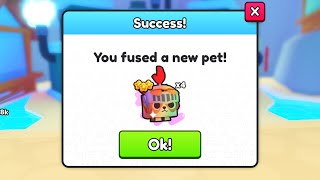 I Tried to FUSE FOR THE BEST PET and this Happened Pet Simulator 99 [upl. by Niram]