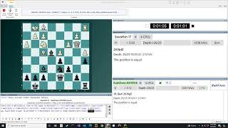 Stockfish 17 vs Rubichess 20230918 [upl. by Norven]