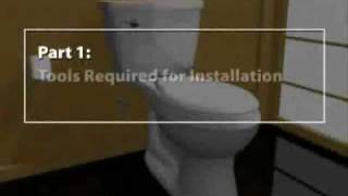 How To Install a Kohler Toilet  eFaucetscom [upl. by Ahsied]