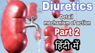 Diuretics part two site 2 and site 3 mechanism of action of drugs [upl. by Ekusoyr]