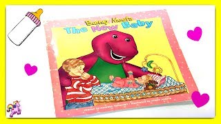 BARNEY quotBARNEY MEETS THE NEW BABYquot  Read Aloud  Storybook for kids children [upl. by Yartnoed]