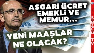 Asgari Ücret Emekli ve Memur Zammı Ünlü Ekonomist Oran Vererek Hesapladı [upl. by Acirem]