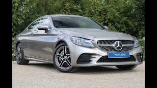 2019 19 MercedesBenz C Class 20 C300d AMG Line Premium GTronic Euro 6 ss 2dr [upl. by Mafala]