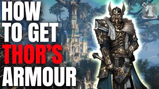 How to get THORS ARMOUR in Assassins Creed Valhalla Quick Guide [upl. by Marylou]