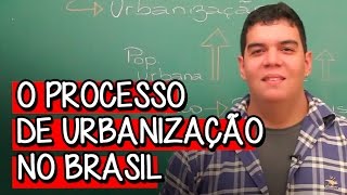 PROCESSO DE URBANIZAÇÃO BRASILEIRA  GEOGRAFIA  DESCOMPLICA [upl. by Ethel92]