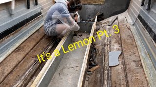 Boat Rebuild Ep 3  The demo continues [upl. by Chee]