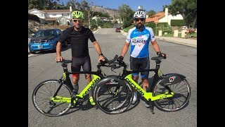 AERODEFENDER Cervelo P3 First Coasting Test [upl. by Rhee]