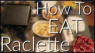 How to Eat Raclette The NYC Couple [upl. by Eidok]