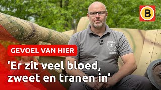 Robby restaureerde deze unieke Duitse tank  Omroep Brabant [upl. by Ariew]