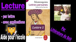 1à3  Lettres persanes de Montesquieu  lecture et explications des lettre 1à3 [upl. by Horten]