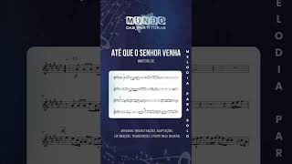 🎺Partitura Até que o Senhor Venha  Ministério Zoe partitura partituras mundodaspartituras [upl. by Amerd]