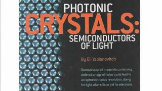 Photonic Crystals and their Applications [upl. by Halbert]