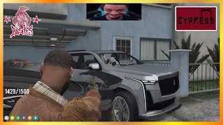 Besties Rob Cypress On a Money Run  NoPixel 40 GTA RP [upl. by Trygve718]