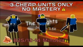 Doomspire Defense Fast Brick Method The Heights [upl. by Odeen]