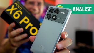 POCO X6 Pro MELHOR CELULAR INTERMEDIÁRIO para JOGOS  Análise  Review [upl. by Grunenwald]