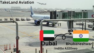 IndiGo A320neo  Dubai  Bhubaneswar  Direct flight [upl. by Amri]