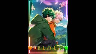 myheroacadmia anime KamiJiro💛💜 KiriMina❤️🩷BakuDeku🧡💚 My Favorite Ships [upl. by Tneciv]