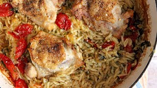 One Pan Orzo Chicken [upl. by Soni]