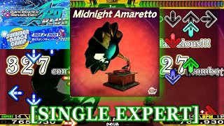 【DDR A20 PLUS】 Midnight Amaretto SINGLE EXPERT 譜面確認＋クラップ [upl. by Isabeau]