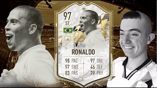 FIFA 22 RONALDO 97 PRIME ICON MOMENT PLAYER REVIEW I FIFA 22 ULTIMATE TEAM [upl. by Reuven391]