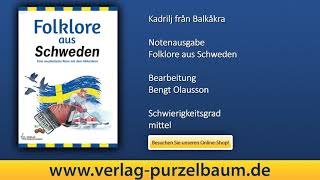 Kadrilj från Balkåkra Bearbeitung Bengt Olausson [upl. by Letnom]