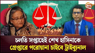 হাসিনাসহ পলাতক নেতাদের ফেরাতে নেয়া হবে ইন্টারপোলের সহযোগীতা  July Genocide  International Tribunal [upl. by Gabriellia]