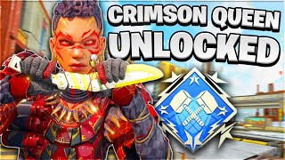 When A Bangalore Player Unlocks The Crimson Queen Skin [upl. by Queen985]