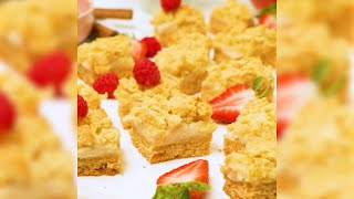 Milk Tart Crumble Squares [upl. by Ahtoelc399]