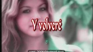 Karaoke y volvere Angeles Negros 1 tono abajo edit fer [upl. by Palmira533]